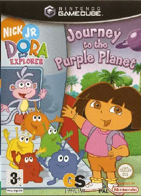 Dora the Explorer - Journey to the Purple Planet box cover front